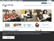 Tablet Screenshot of it-conf.ru